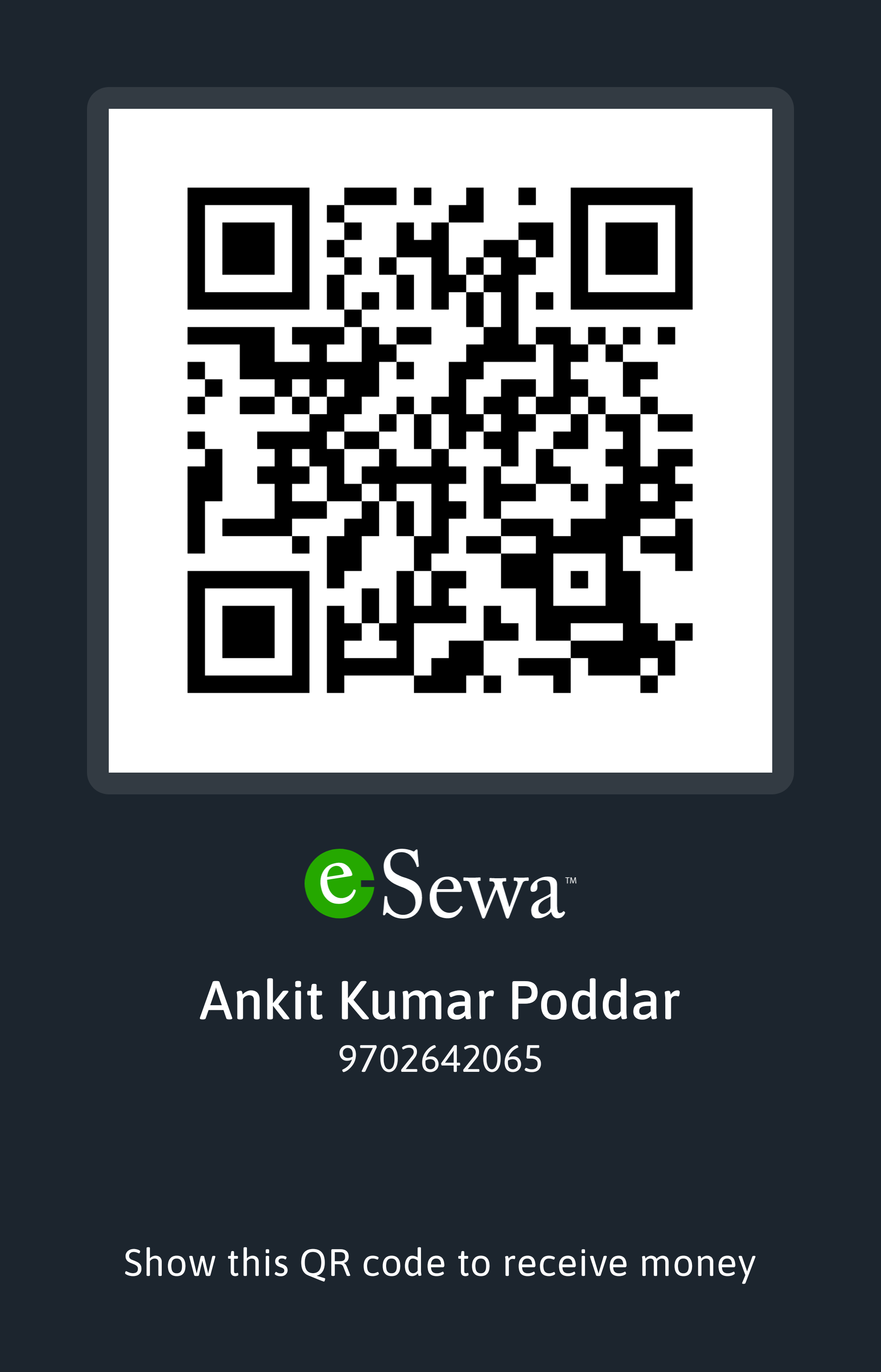 eSewa QR Code